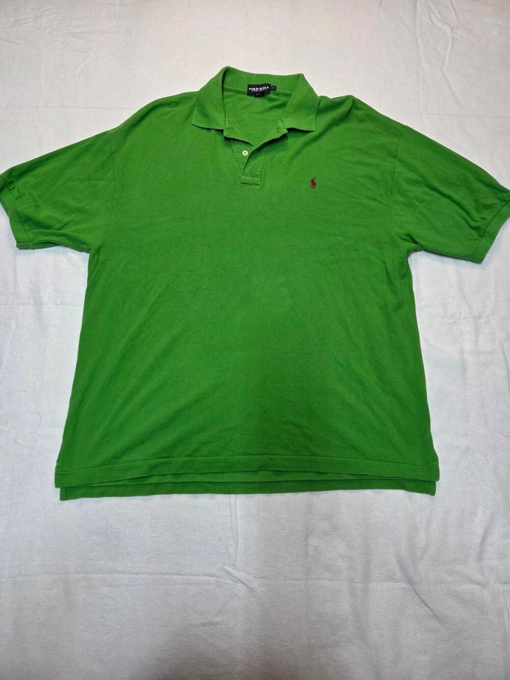 Polo Golf By Ralph Lauren Green Mens Polo Shirt  S XXL